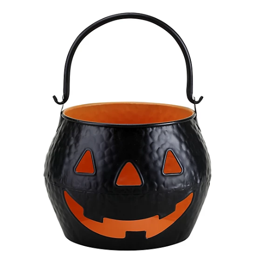Red Shed 13.25 in. Jack-O-Lantern Bucket