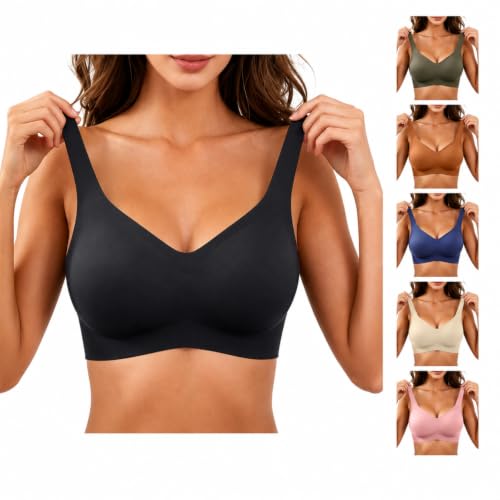Women Wireless Racerback Sports Bra