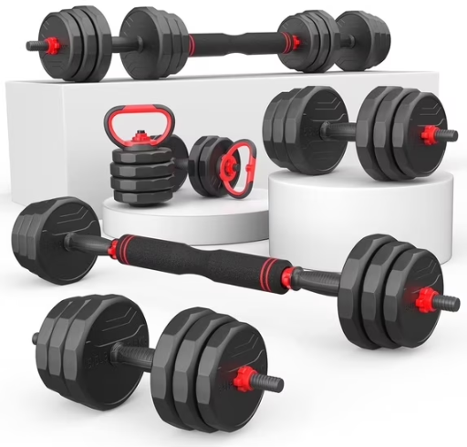 UPGO 70lbs 5-in-1 Free Weight Set Deal