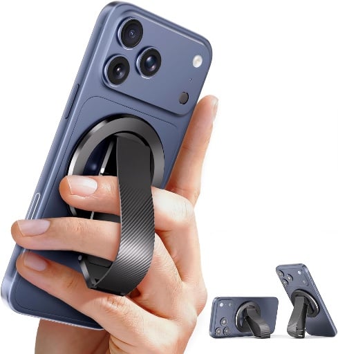 MagSafe Phone Grip Ring Holder with Silicone Finger Strap Deal