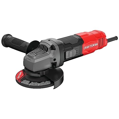 CRAFTSMAN Small Angle Grinder Tool 4-1/2 inch 6 Amp 12,000 RPM Corded