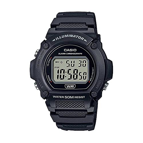 Casio W219H Series Men’s Digital Watch 50M WR