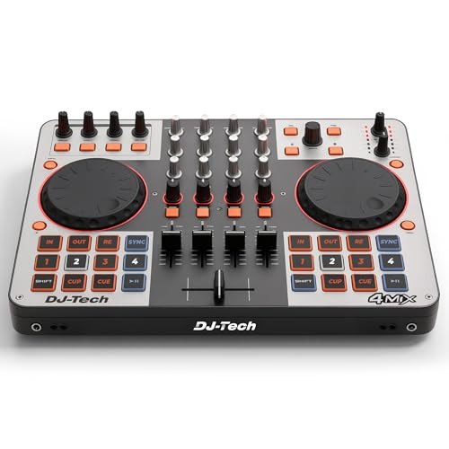 DJ Tech DJ Controller, USB MIDI 4-Deck Control Deal