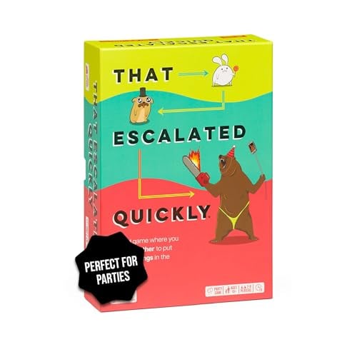 That Escalated Quickly by Exploding Kittens, 2-8 Players
