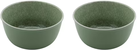 Better Homes & Gardens 14 oz Round Bamboo Melamine Dip Bowls, 2-Count