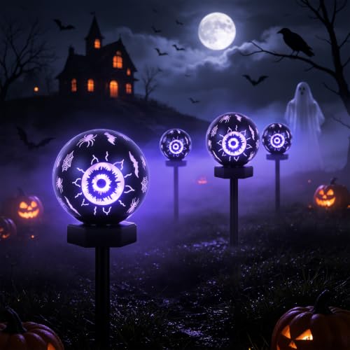 Figbush Solar Halloween Lights