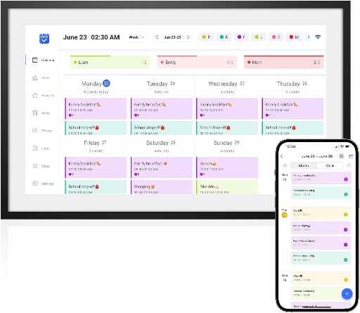 LOOFII 10.1 Inch Smart Digital Calendar