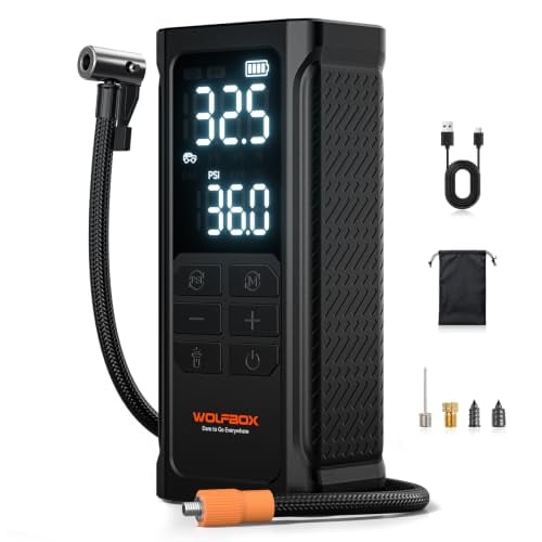 WOLFBOX HyperFlow19 Tire Inflator Portable Air Compressor Deal