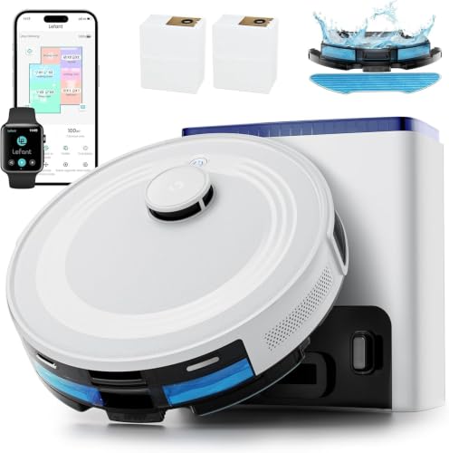 Lefant Robot Vacuum and Mop with 75-Day Self-Emptying and 6000Pa Suction Deal