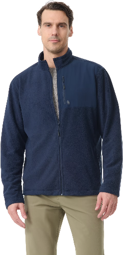 Bass & Co Men's Polar Full Zip Fleece (S-3XL) Deal