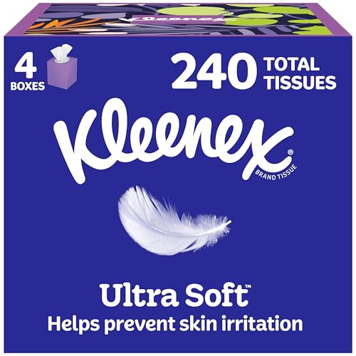 Kleenex Ultra Soft Facial Tissues 4-Pack Deal