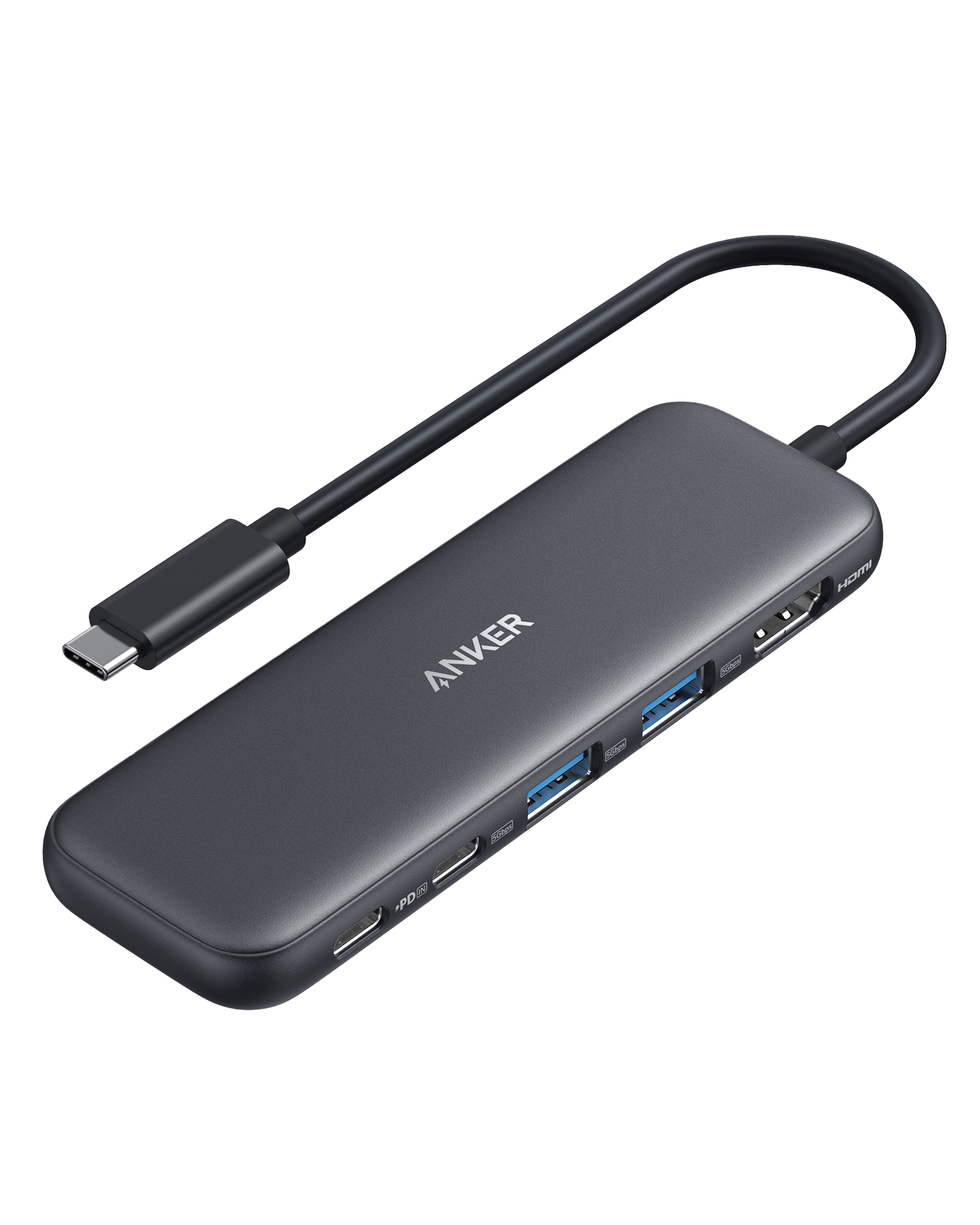Anker 332 5-in-1 USB-C Hub w/ HDMI, 2x USB A, 2x USB-C