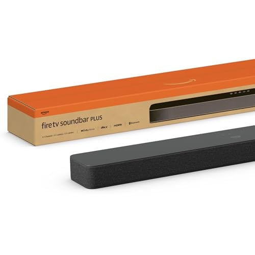 Amazon Fire TV Soundbar Plus 3.1 Channel with Built-in Subwoofer
