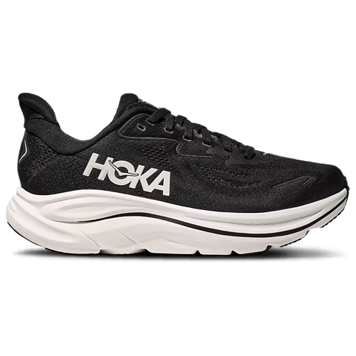 Hoka Women's Clifton 10 Shoes (Black/White) Deal