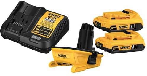 DEWALT DCA2203C20V MAX Battery Adapter Kit with 2 Batteries and Charger