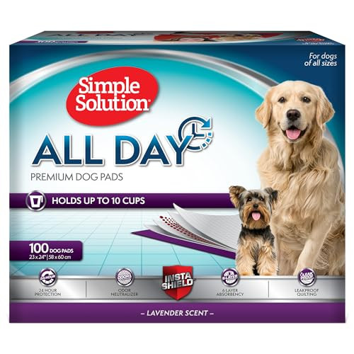 Solution All Day Puppy Dog Training Pads 100 Count
