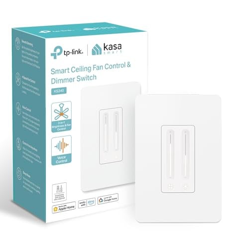 Kasa Smart Ceiling Fan Control & Dimmer Switch 4-Speed Deal