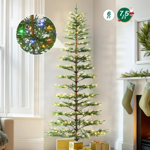 Firstness 7.5FT Pre-lit Artificial Tree