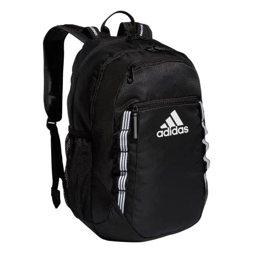 adidas Excel Backpack Black/White 3 Stripe Webbing OSFA