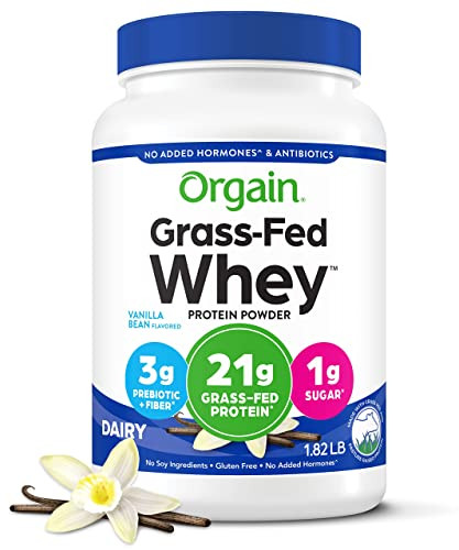 Orgain Whey Protein Powder Vanilla Bean 2 x 1.82-Pound
