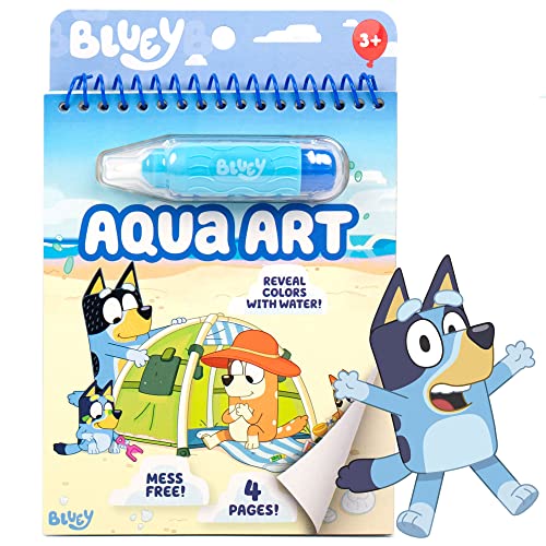 Horizon Group USA Bluey Aqua Art Reusable Water Reveal Activity Pages Deal