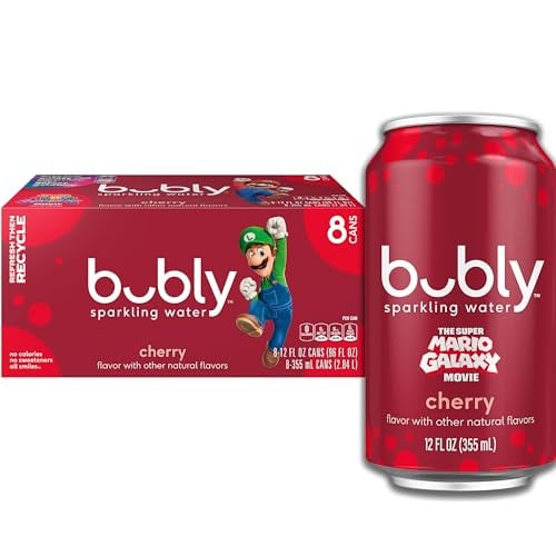 BUBLY Sparkling Water 8-Pack 12oz