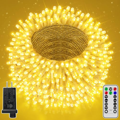 328 FT 1000 LED Christmas Lights Outdoor