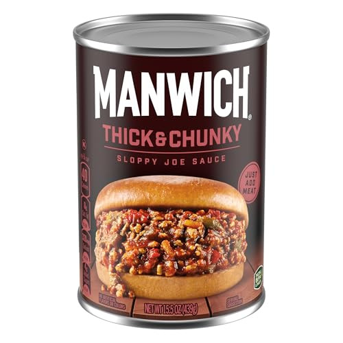 Manwich Sloppy Joe Sauce Thick and Chunky 15.5 oz