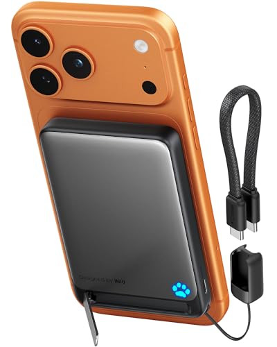 INIU for Magsafe Power Bank 10000mAh Qi2 15W