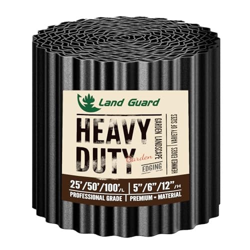 Land Guard 6"x50' Corrugated Garden Edging Border