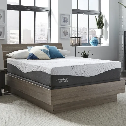 ComforPedic Loft from Beautyrest 14" Firm Gel Memory Foam Mattress - Queen Size Deal