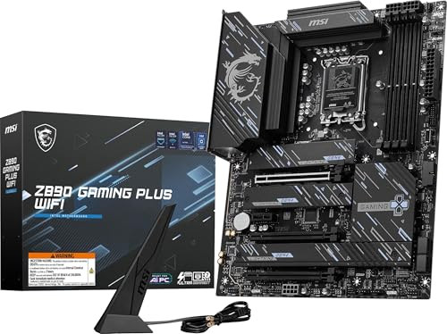 MSI Z890 Gaming Plus WiFi Intel LGA 1851 ATX Motherboard