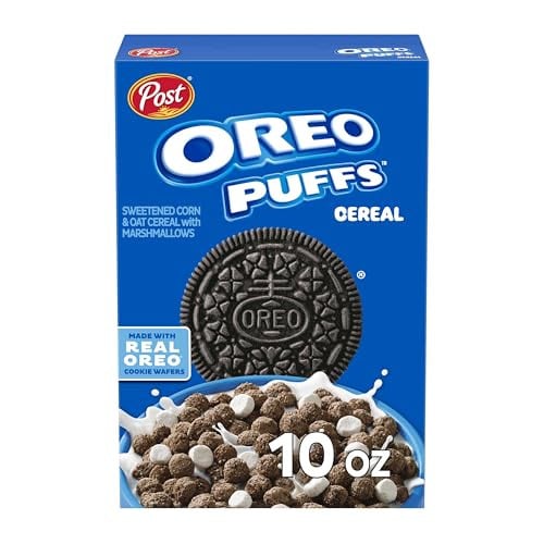 Post Oreo O's Chocolate Breakfast Cereal 2 x 10oz Deal