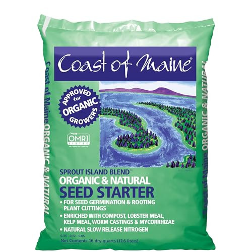 16-Qt Coast of Maine Organic & Natural Sprout Island Blend Seed Starter