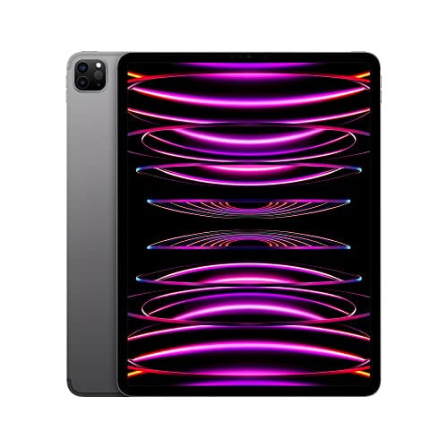512GB Apple iPad Pro (6th Generation, 12.9-inch, 2022) Wi-Fi Space Gray (Renewed Premium)