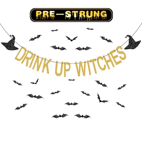 Halloween Decorations Drink Up Witches