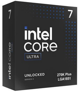 Intel Core Ultra 7 270K Plus Arrow Lake 3.7GHz Twenty Four-Core LGA 1851 Boxed Processor