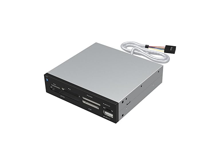 SABRENT 3.5 Inch 74 in 1 Internal Flash Media Card Reader/Writer with USB Port