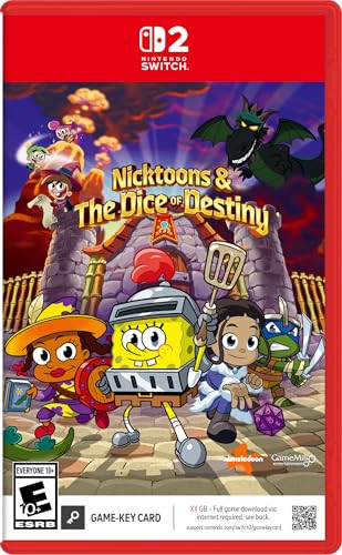 Pre-Order NickToons & The Dice of Destiny (Nintendo Switch 2 Game-Key Card)