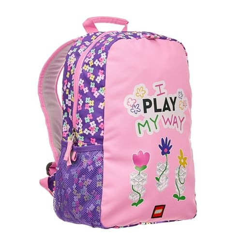 LEGO Iconic Prints Panel Style Backpack (I Play My Way)