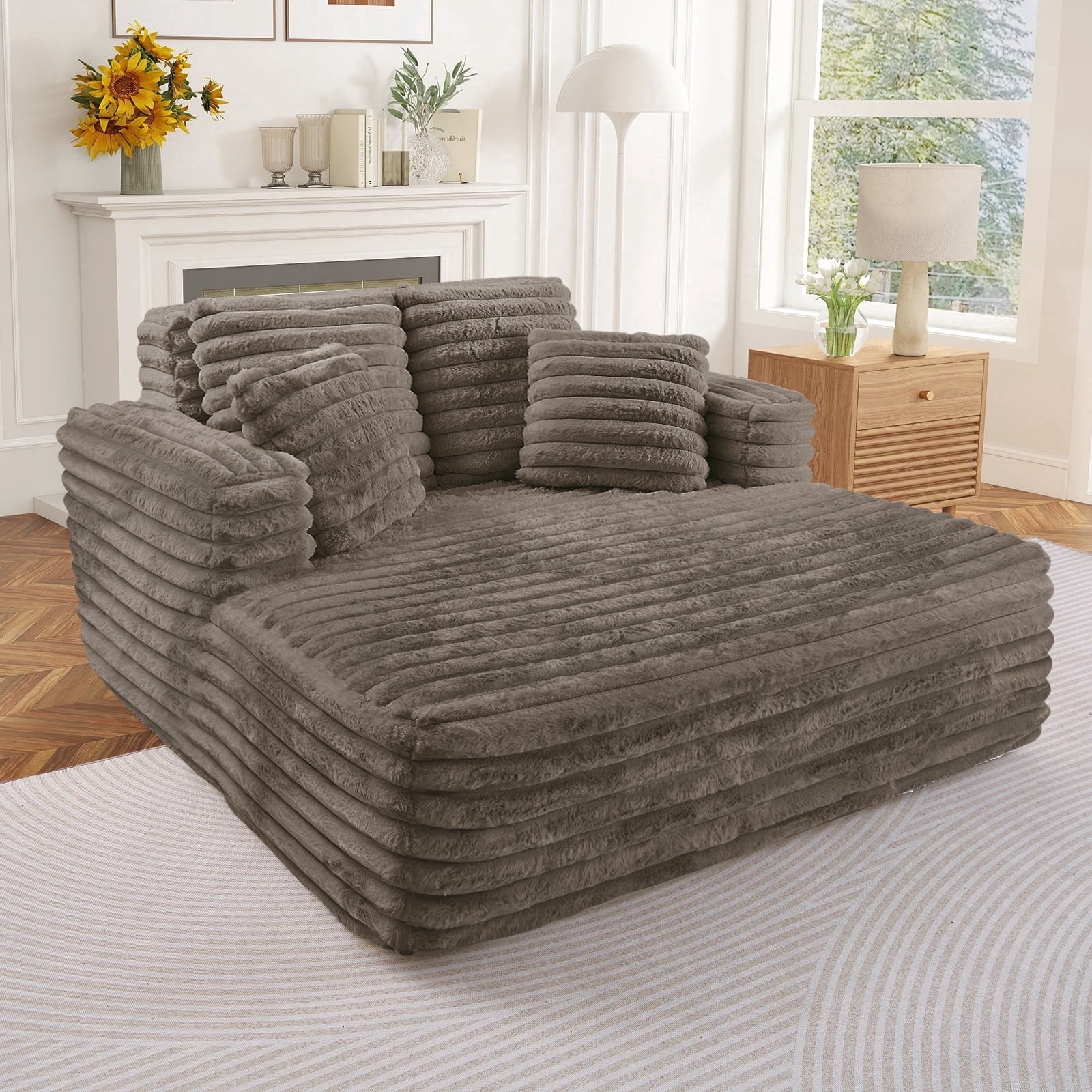 Muumblus Oversized Chaise Lounge Chair Indoor Furniture Deal