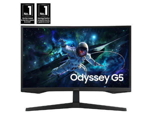 Samsung 32" Odyssey G55C 1440p QHD 165Hz 1ms Curved VA Gaming Monitor for EDU/EPP Members
