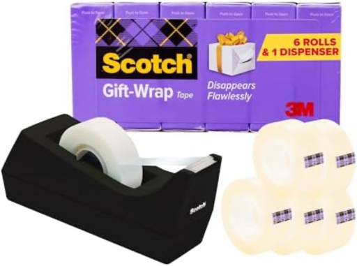 Scotch Gift Wrap Tape 6-Rolls