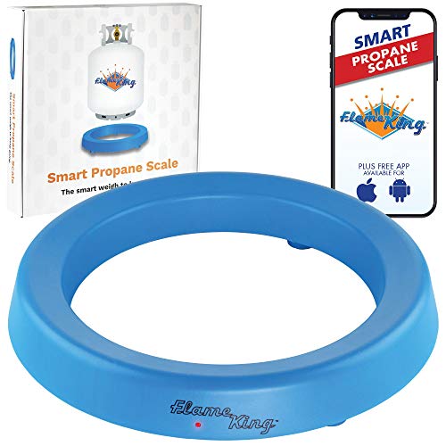 Flame King Smart Wireless Propane Tank Scale for 20/30/40 lb Tanks
