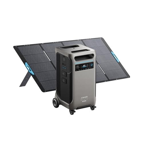 Anker SOLIX F3800 Plus Portable Power Station 3840Wh 400W Solar Panel Deal