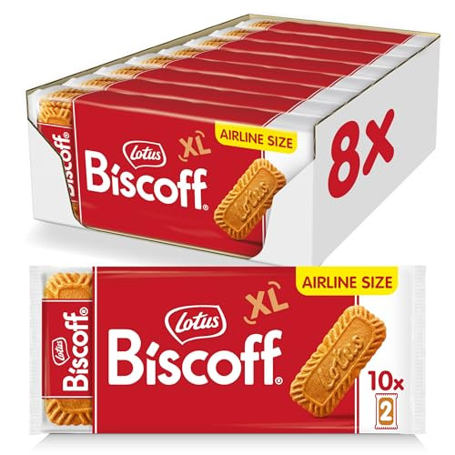 Lotus Biscoff Airplane Cookies, Caramelized Biscuit Cookies, Two-Pack (80 Count)