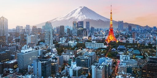 Weeklong Japan Vacation Package with Flights & Tours Deal