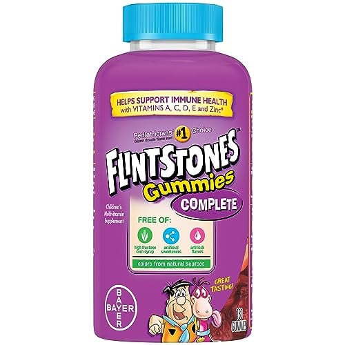 Flintstones Vitamins Complete Gummies, Kids Vitamins, 180 Count Deal