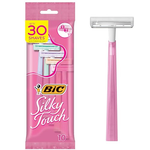 BIC Silky Touch Women's Disposable Razors 2 x 10-Count