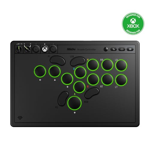 8BitDo All-Button Arcade Controller for Xbox Series X|S, Xbox One & PC